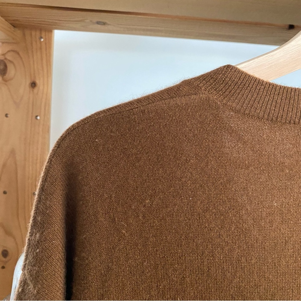 NAADAM Brown Women's Cardigan Sweater - Picture 8 of 14